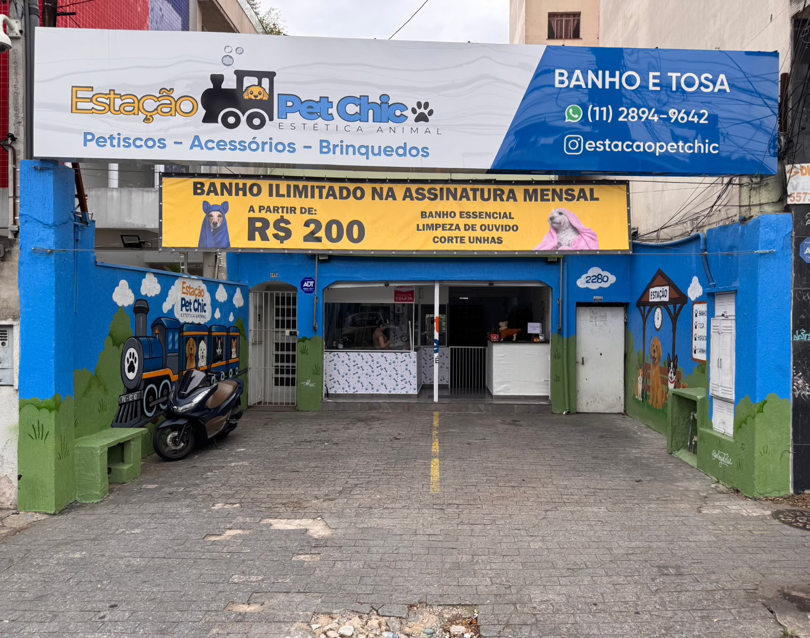 Antes e depois